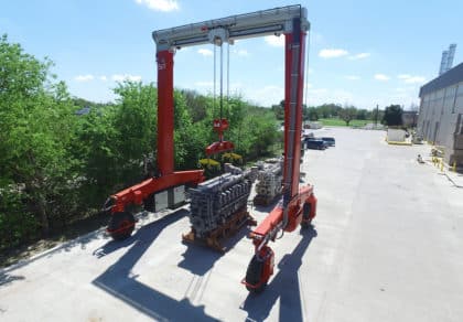 Increased Efficiency Gantry Crane