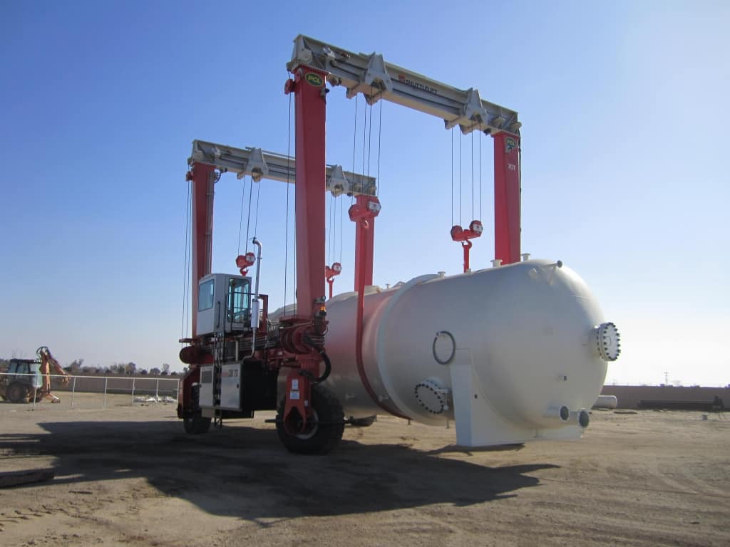 Double Beam Crane Transporting Max Pick-Up