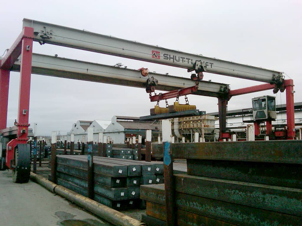 Best Double Beam Mobile Gantry Crane for Steel Industry