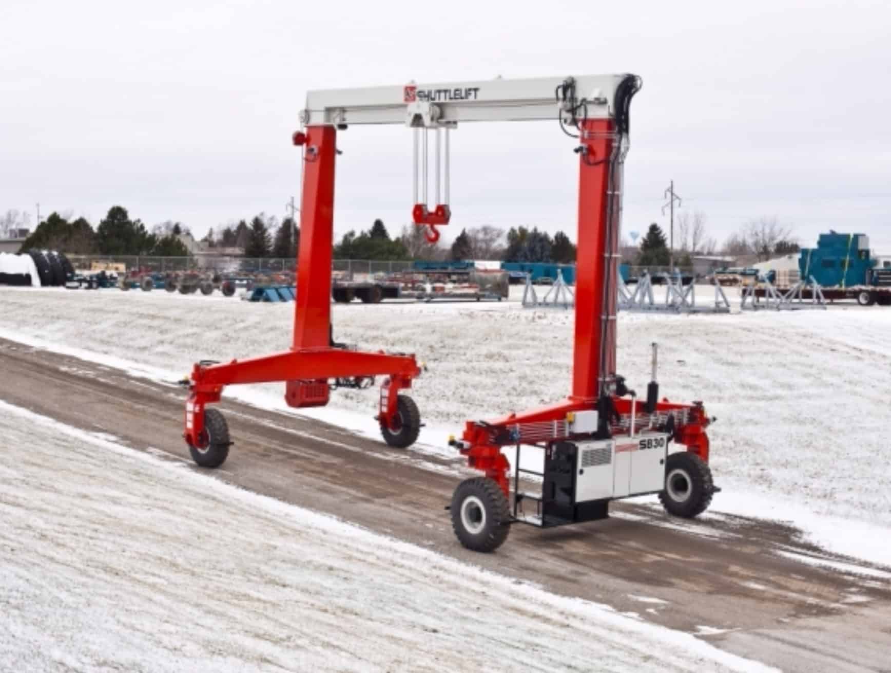 Best Winter Shuttlelift Crane in Industrial Park