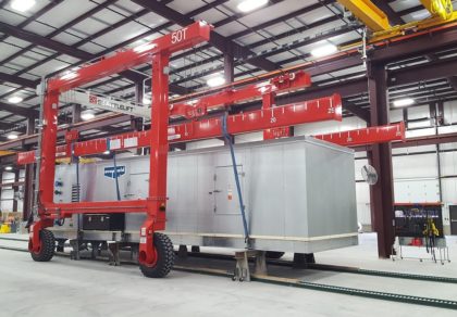 Custom Mobile Gantry Crane for Indoor Use