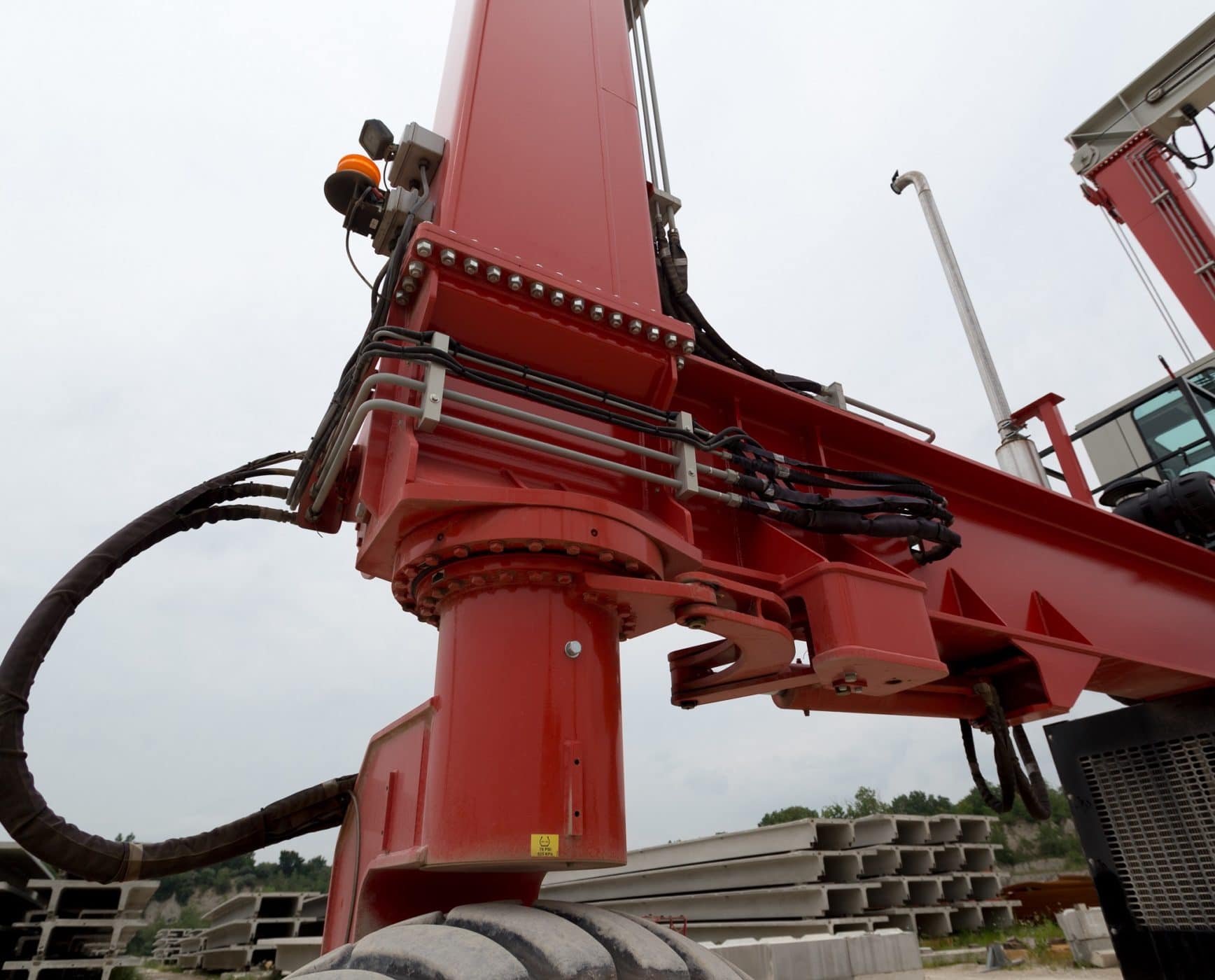 Mobile Crane with Slew Bearing