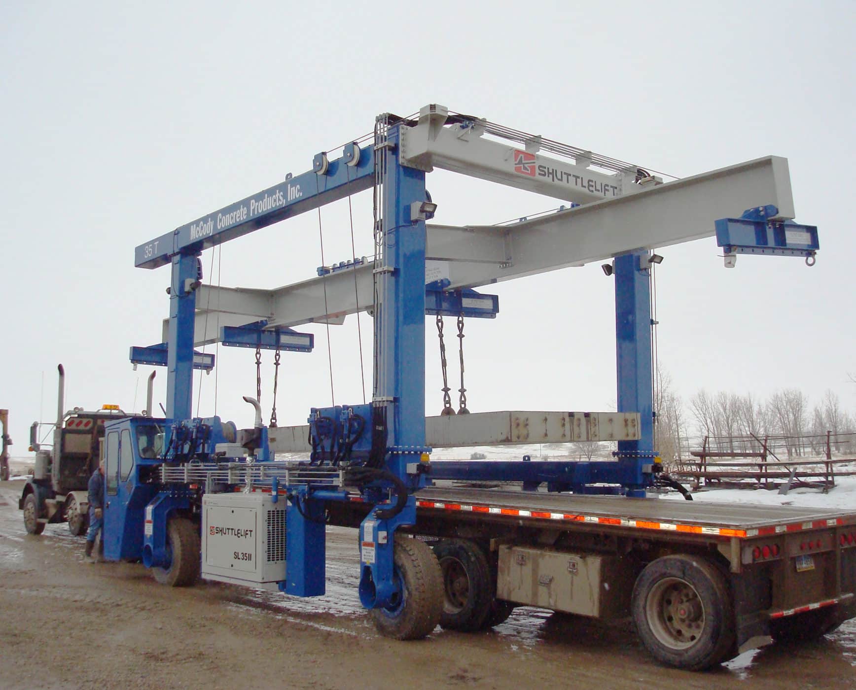 Custom Shuttlelift 35 Ton Lifting Crane