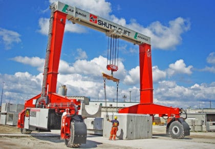 Gantry Crane Lifting Solution for Concrete