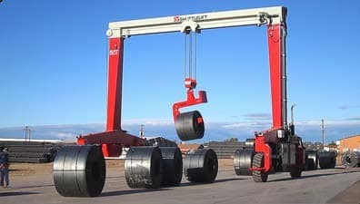 Shuttlelift SB Crane Handling Steel Coils