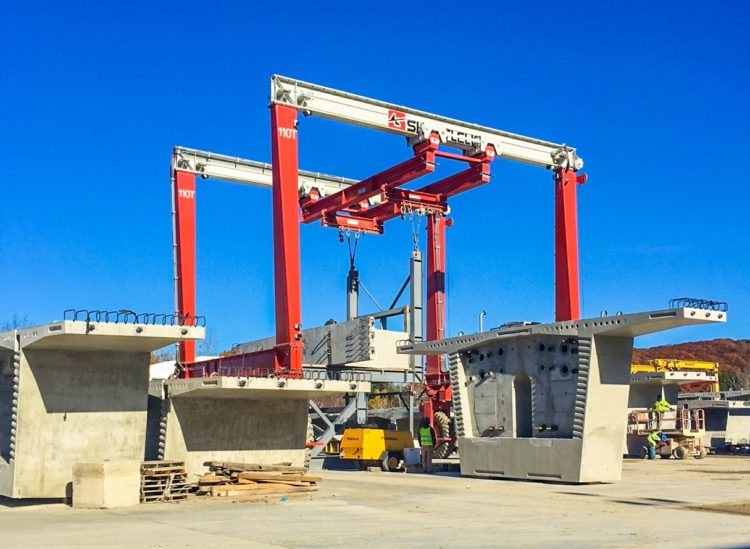 Gantry Crane for Concrete Yard Picks